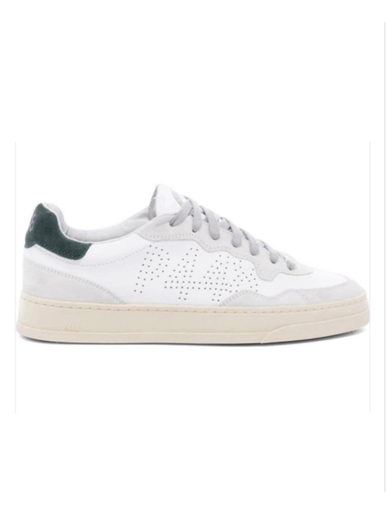 P448 Shoes - P448 Bali Women Sneakers EU 36 US 6 White Green Leather Low Top Italy NWT